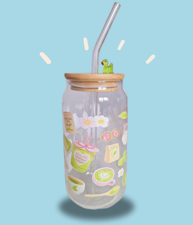 Vaso Literario Matcha Lover 🍵💚