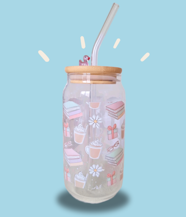 Vaso Literario Lectora Feliz 💝