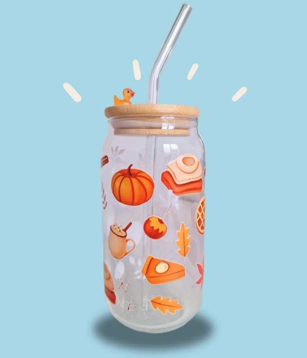 Vaso Literario Cozy 🍁